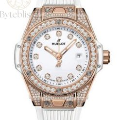 Hublot Big Bang One Click King Gold White Pavé