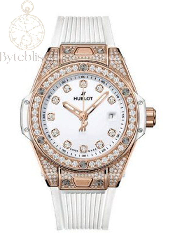 Hublot Big Bang One Click King Gold White Pavé