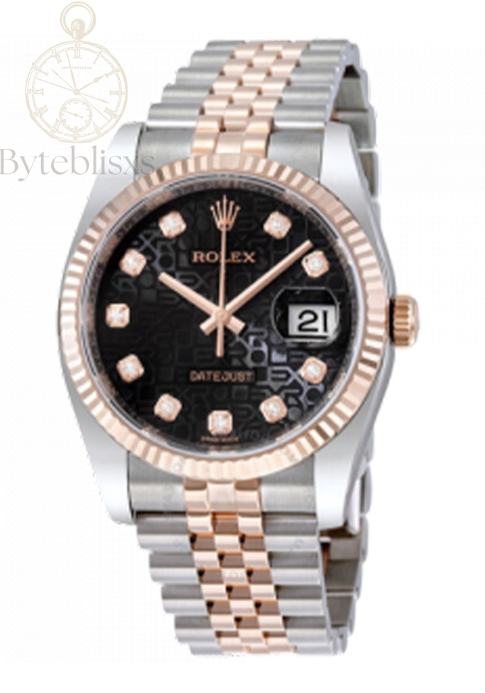 Rolex Datejust 36 116231 Men's Watch Black Computer Dial (USED)